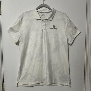Nike White Polo Shirt Classic Design